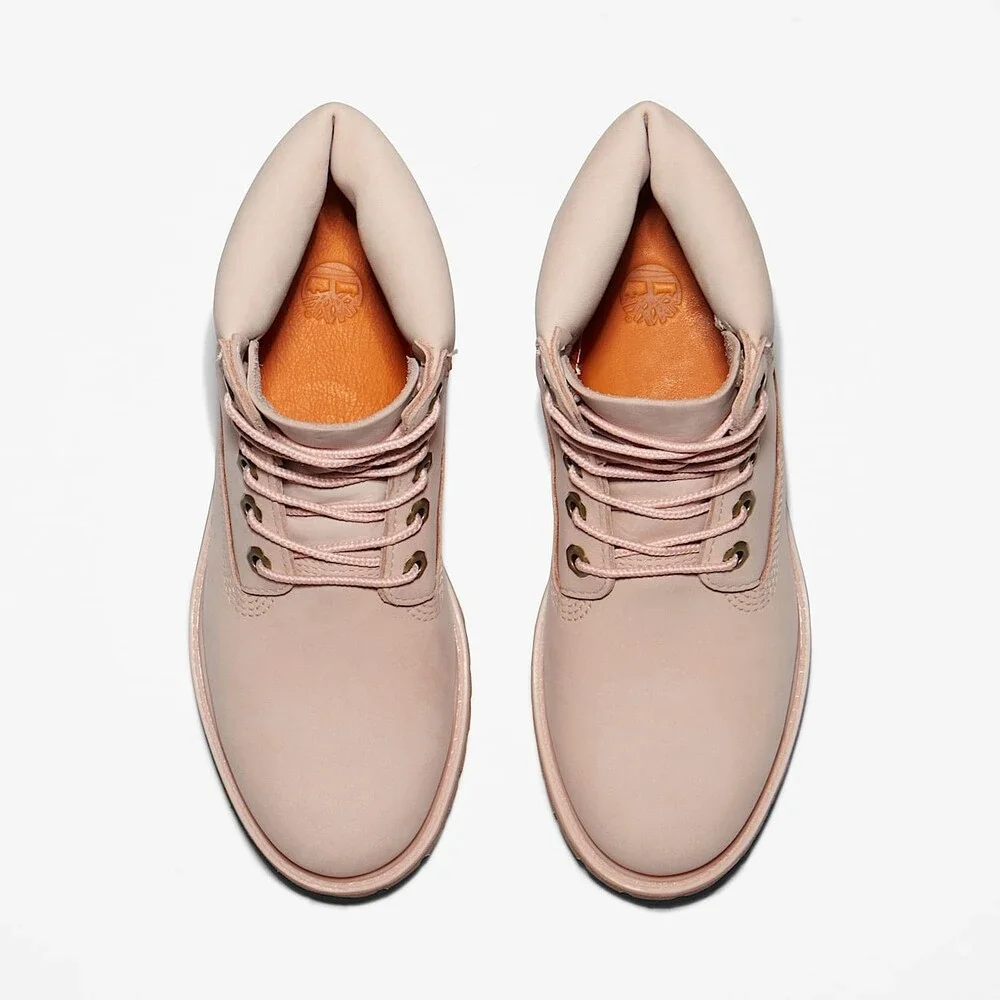 Timberland Premium TB1A5SRF662 Boots Womens 7 Pink Leather 6